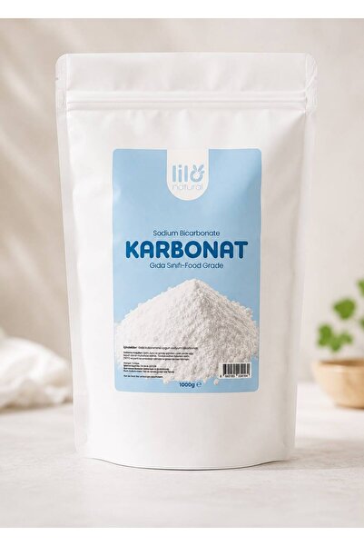 Lilo Natural Saf Karbonat 1000 gr - Çok Amaçlı, Gıda Kullanımına Uygun (Sodyum Bikarbonat)