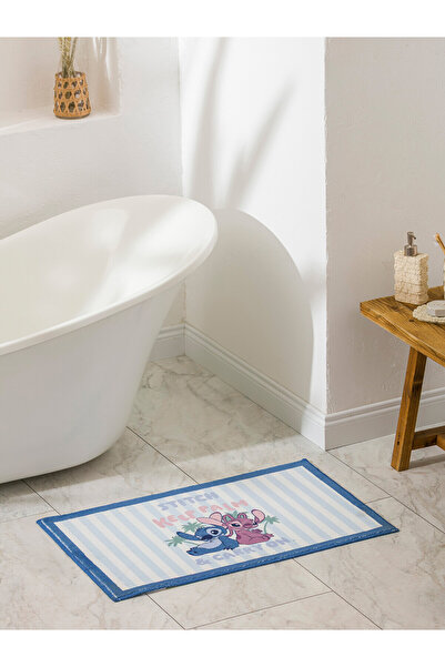 LC Waikiki Trendlucky with Difference in Color Lilo and Stitch Printed Bath M...