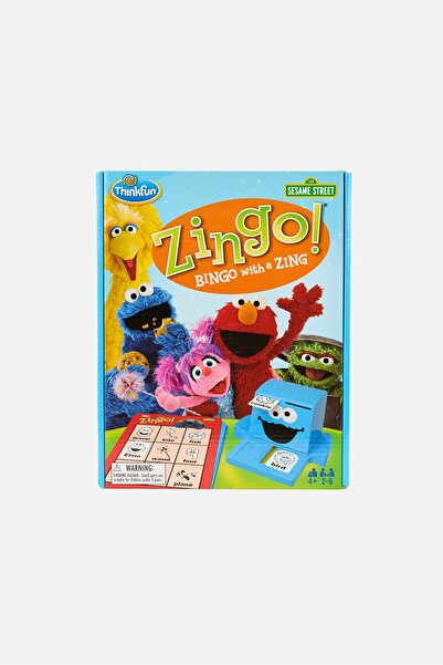 ThinkFun Sesame Street Zingo Build Language Skills with Your Sesame Street Ch...