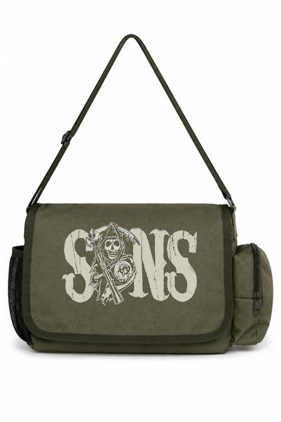 SEVBANO Sons of Anarchy Series Printed Unisex School, Sports, Office Multi-Pu...