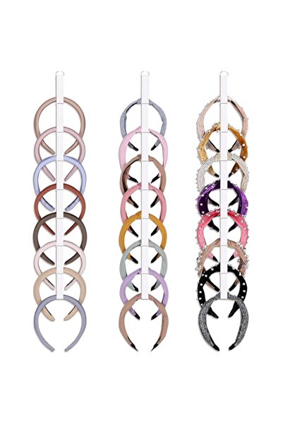 Generic 3 PCS Headband Holder Organizer for Girl,Hanging Hairband Storage for...