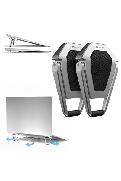 Generic 2PCS Mini Foldable Laptop Stand, Invisible Laptop Bracket, Portable C...