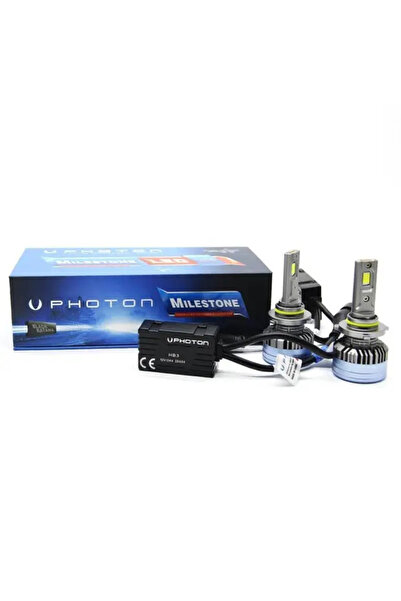 Photon Milestone HB3 9005 Far Ampulü Beyaz Işık (1 Takım )