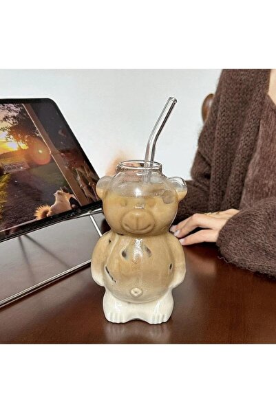OVA Home & kitchen Glass Cup High Temperature Resistant Water Cup Hot Ice Jui...