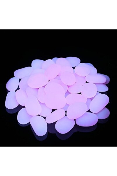 Generic Tazweeq 400g Shiny Stone Glow in The Dark Pebbles, Decorative Glow St...