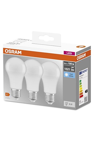 Generic Osram LED Lamp/E27 Base/Cool White 4000 K/Replaces 100 W Incandescent...