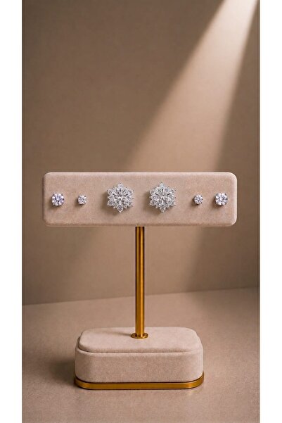 mdm style Women's Multiple Earring Set – Gold & Silver Earring Models with St...