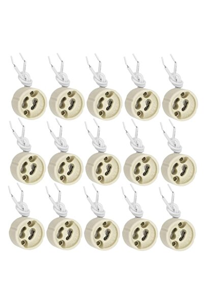 Generic 20pcs GU10 LED Bulb Holder Halogen Downlights