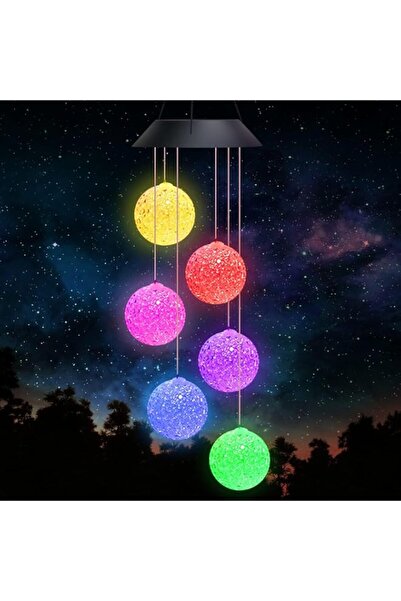 Generic TERRIFI LED Solar Wind Chimes Light,Waterproof, Color-Changing,Outdoo...