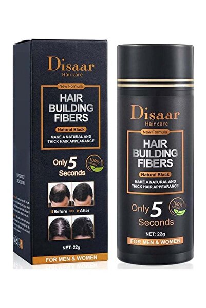 Disaar Beauty Protein Fiber Thickening & Building Hair Black 22g
