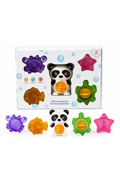 Generic Brand Set of 5 Bath Toys for Children 12+ Months, Colorful, Interacti...
