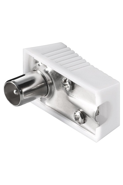 OEM Mufa TV plastic BL-T1016 cu fixare surub tip tata, Hoff, pentru conectare...