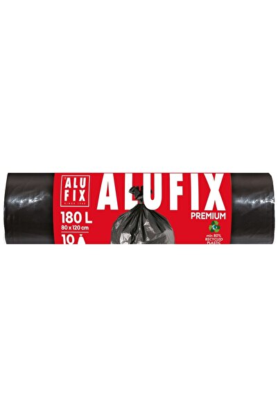 OEM Alufix Professional garbage bags, black, 180L, 10 pcs
