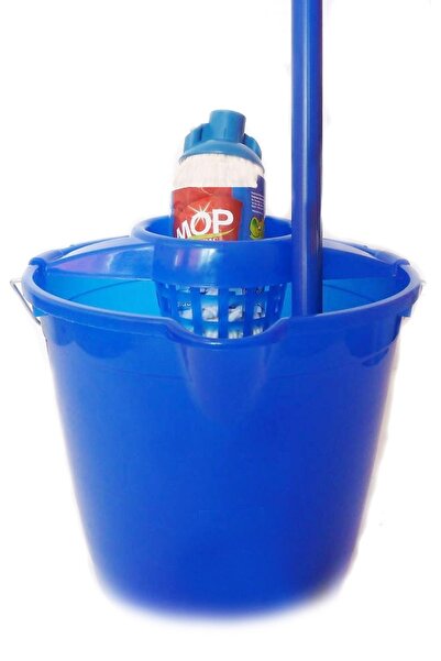 OEM Mop + galeata din plastic + coada metalica + storcator, diverse culori