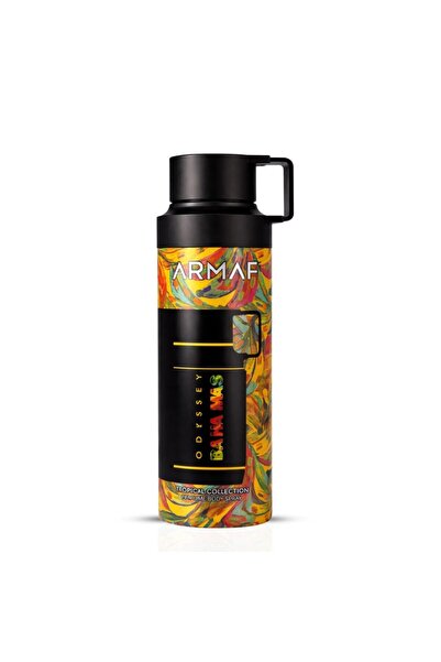 Armaf Odyssey BA Ha Mas Black Body Spray For Men & Women 200ML, Long Lasting ...