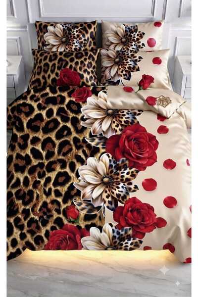Elmas Dizayn Special Design Brand Double Duvet Cover Set Organic Satin Cotton...