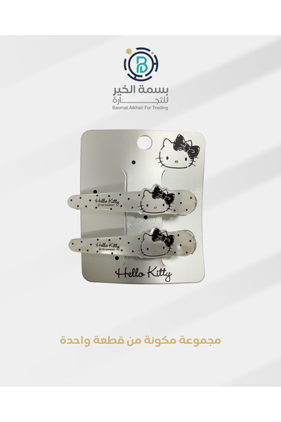 Hello Kitty طقم مشابك شعر هالو كاتي قطعة واحدة أشكال متعددة