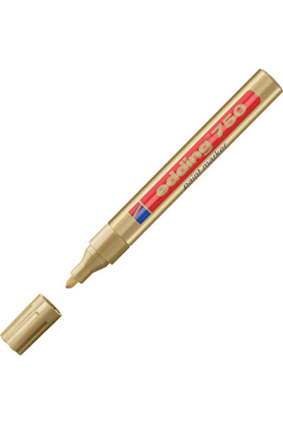 Edding 750 Μόνιμος Μαρκαδόρος 4mm Χρυσό