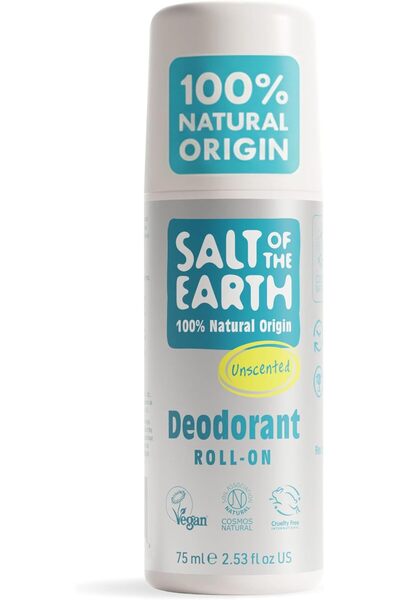 SALTON SALT Salt of the Earth - Natural Deodorant Roll On - Effective Protect...
