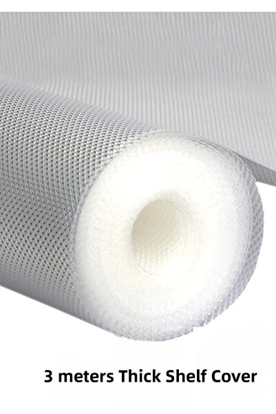 Generic Brand Premium 3 Meters Anti-Slip Transparent Shelf Cover Carpet Anti-...