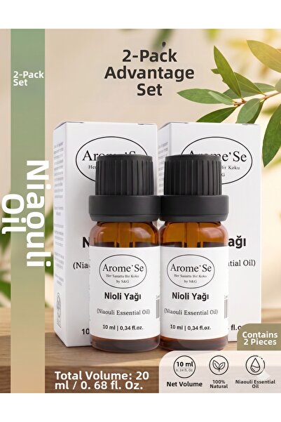 Arome’ Se Nioli Oil 100% Natural 2X10 ml Intimate Care