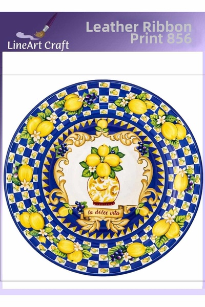 LİNEART طباعة نقل حراري بالغراء اللاصق بالكي للخشب والقماش رقم: RB856-30x30cm