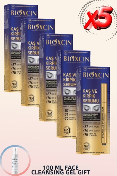 Bioxcin Eyebrow and Eyelash Care Serum 3 ml Thinning and Thinning of Eyebrows...