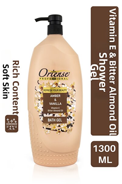 ORİENSE Επαγγελματικό Αφρόλουτρο Κεχριμπάρι & Βανίλια, 1300 ml