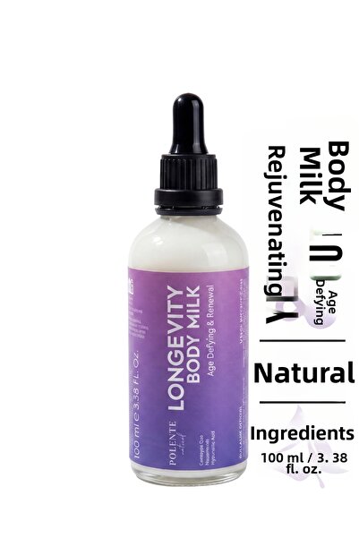 Polente Natural حليب الجسم لونجيفيتيونج - حليب الجسم المجدد (100 مل)