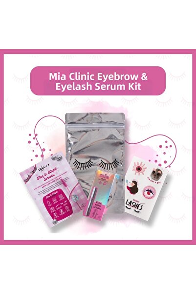 mia klinika Water-Based Strengthening Eyebrow & Eyelash Serum Kit
