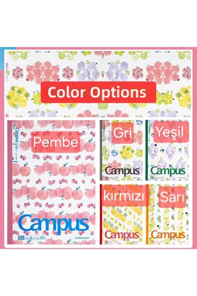 Campus Y13-Kokuyo merve caiet A5