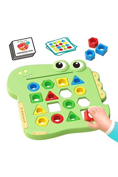 DOSTOYS لعبة مطابقة الديناصورات، لعبة ذكاء تعليمية 3+