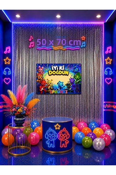 snowparty Set de decorațiuni și accesorii pentru petrecerea de aniversare Spr...