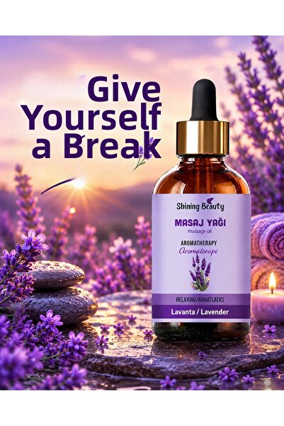 Shining Beauty 100 ml Lavender Oil - Aromatherapy Massage