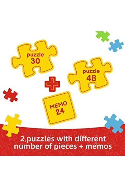 Yıldızan Frozen 2, a Land 2 in 1 Puzzle (30+48 Pieces) 931845