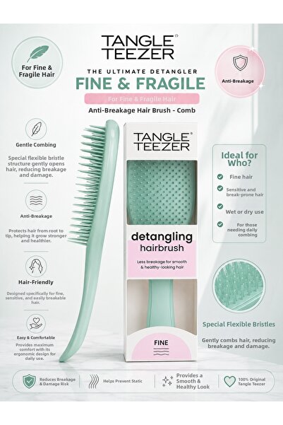 Tangle Teezer Special Anti-Breakage the Ultimate Detangler Fine Fragile Dark ...