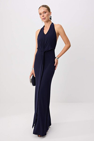 Trendyol Collection Rochie de seară maxi bleumarin și rochie de absolvire