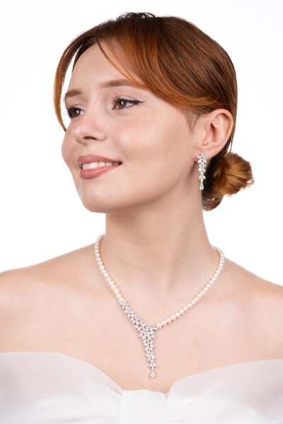 İLK İNCİ TAKI Gerçek Doğal İnci Set – ST029