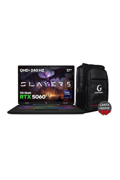Game Garaj Slayer5 7XL-5060 C1 Intel Ultra 7 255HX 16GB RAM 1TB SSD RTX5060 1...