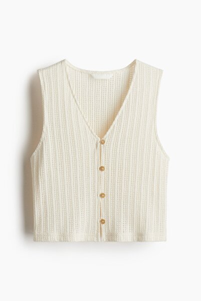 H&M Tekstüre Jarse Yelek