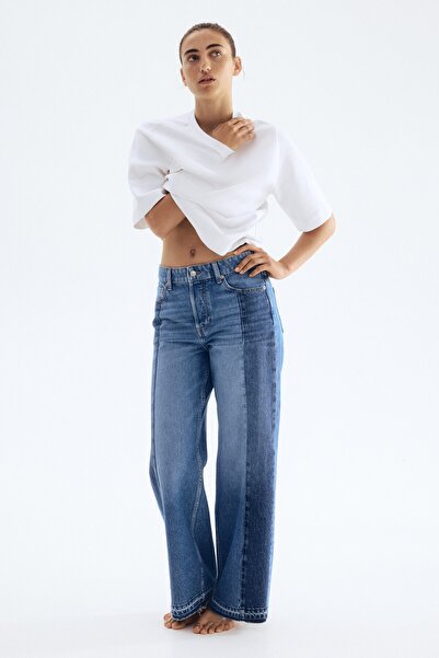 H&M Wide Regular Jeans