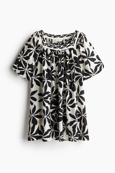 H&M Balon Kollu Tunik Elbise