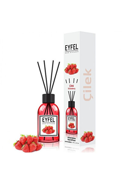 Eyfel Odorizant de cameră cu bețișoare, căpșuni, 120 ml
