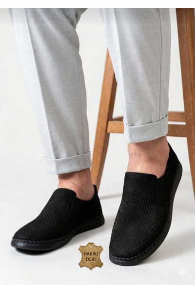 D&M DANİ&MARCA Pantofi din piele naturală pentru bărbați, pantofi casual, pan...