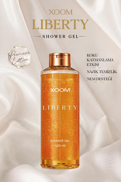 XOOM Liberty Kadın Duş Jeli 400 ML – Cildi nemlendiren , Kalıcı Koku