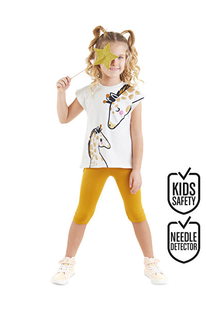 Denokids Giraffe Girls Tunic Tights Set