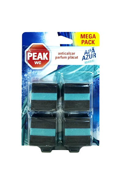Peak Wc Azur Marin Odorizant Pentru Toaleta 4X50G