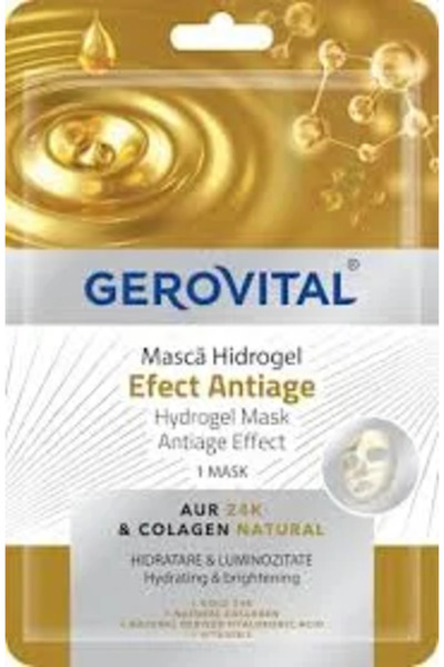 GEROVITAL Masca De Fata Hydrogel Cu Efect Antiage