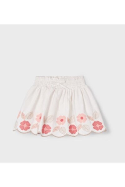 MAYORAL Girl's Embroidered Skirt 2-10 Years Old Pudra