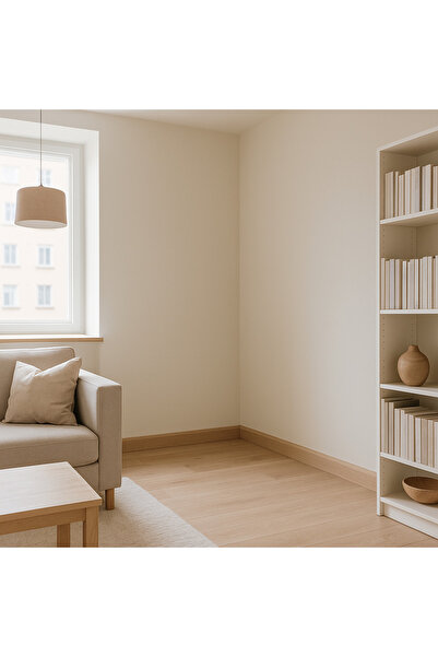 VERISSIMO MDF Süpürgelik 1005 Açık Meşe 6 cm - 2,50 Metre